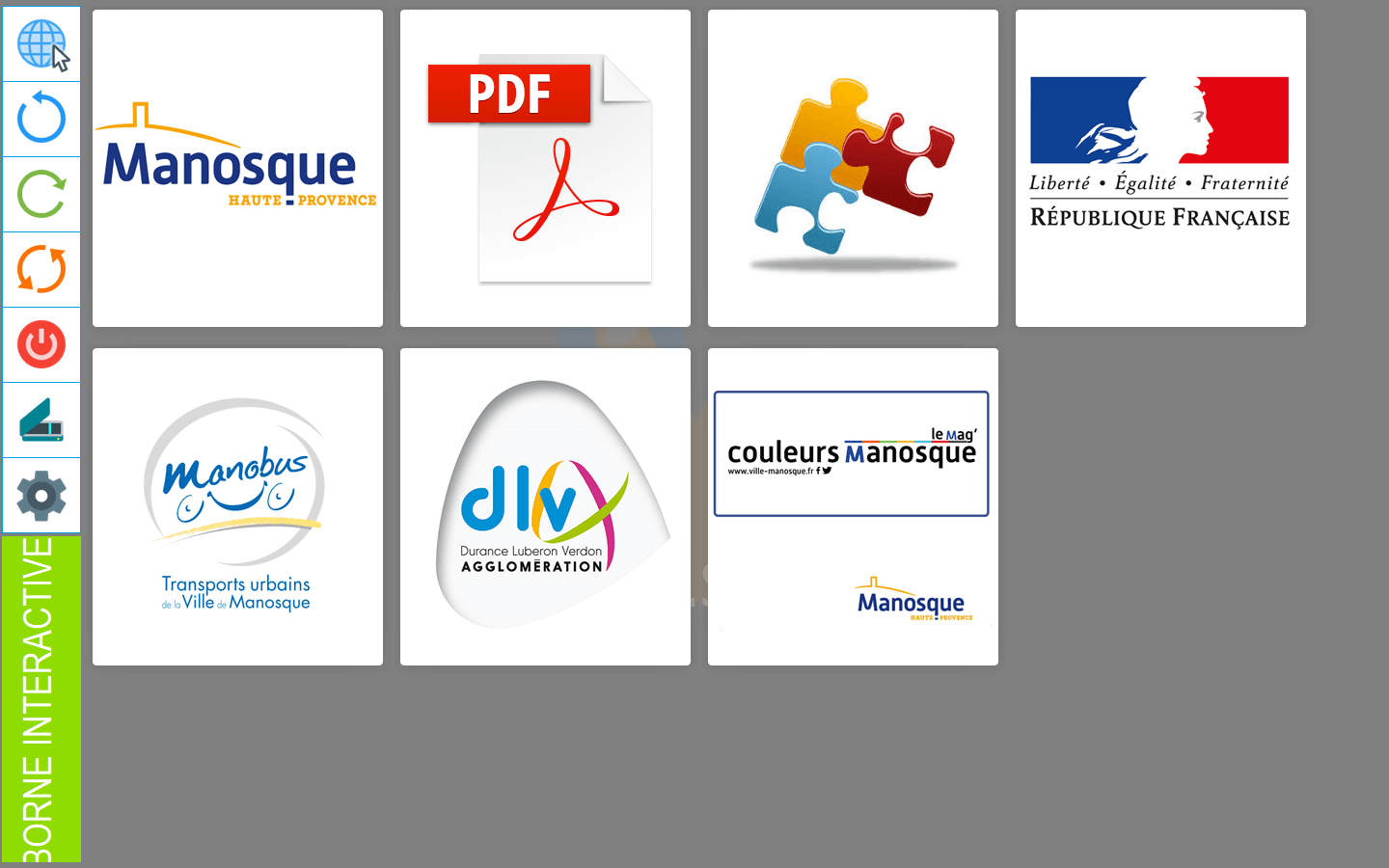 Interface Logiciel DIGISELF